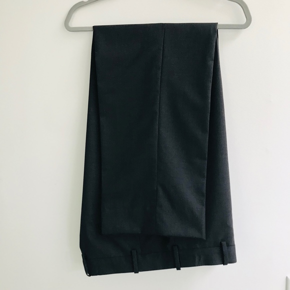 CORBIN Suit {46R} Super 120s Charcoal Gray WORN ONCE! - Picture 5 of 16